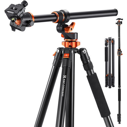 سه پایه عکاسی کی اند اف K&F Concept T254A7 Tripod with BH-28L Ball Head (KF09.119)